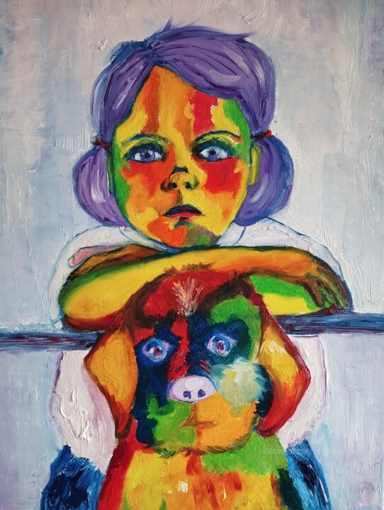 Love in colors Картина, 19,7x15,8 in