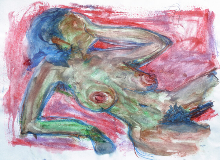 Gesichtswahrend. Σχέδιο, 11,6x16,1 in