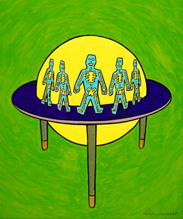 The Possibility of Being-towards-death – Part 1 (BT 260/261) Tablo, 14,2x11,8 in