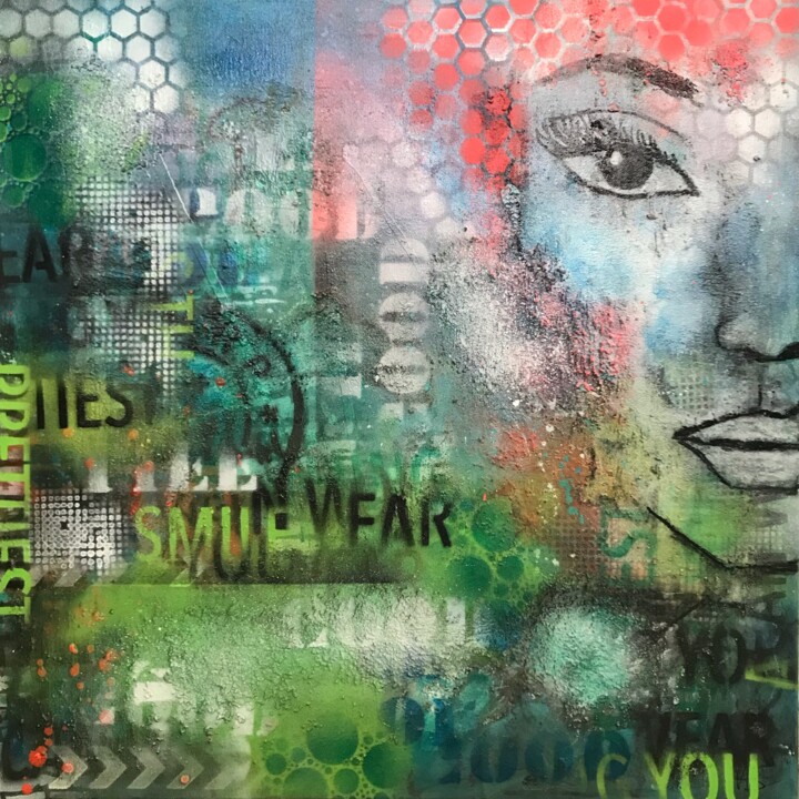 Confidence 绘画, 23.6x23.6 in