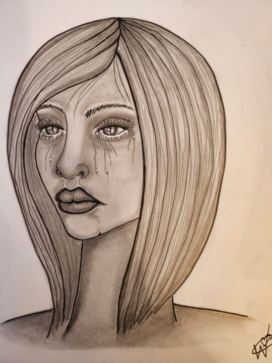 Mélancolie Disegno, 11,7x8,3 in