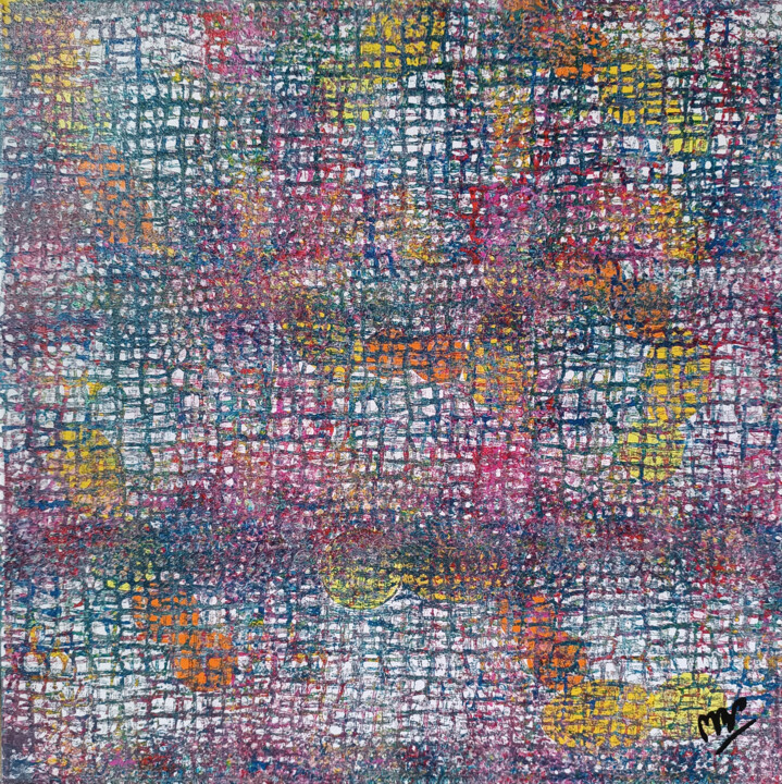 Beautiful Mess 绘画, 19.7x19.7 in