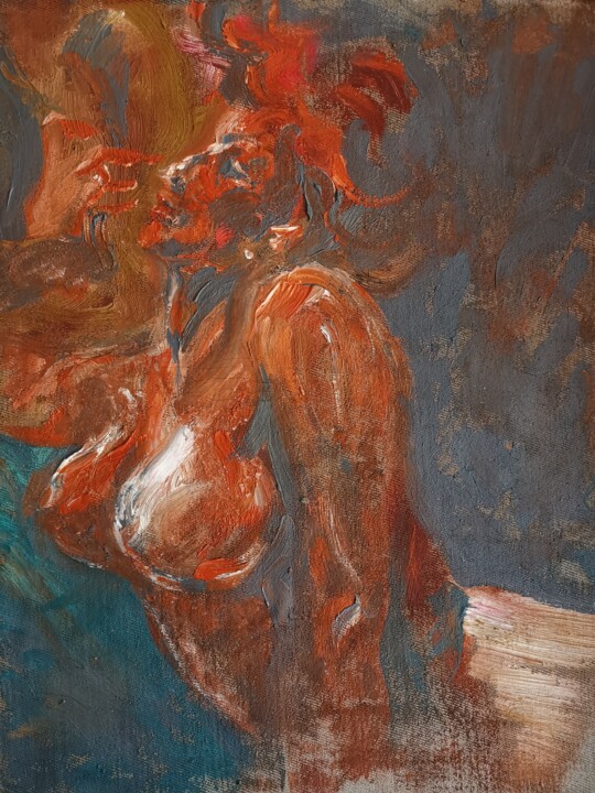 Peinture,  15,8x11,8 in 