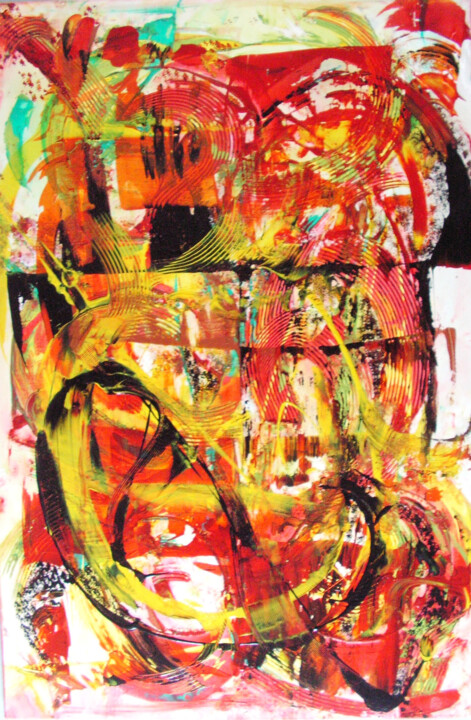 Sphères 绘画, 47.2x31.5 in