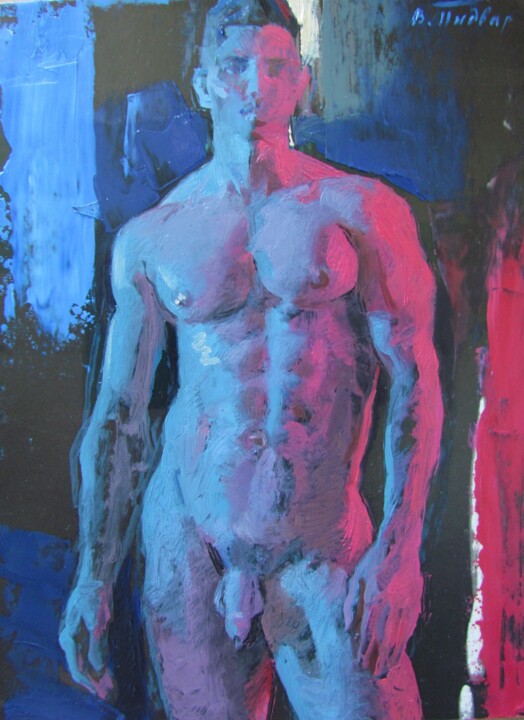 Neon light Картина, 8,9x6,7 in