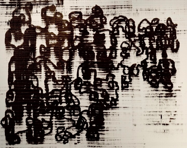 This kind of trouble’s 6 绘画, 17.7x23.6 in