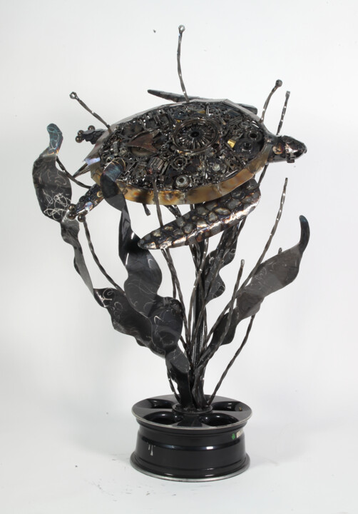 Seaturtle Heykel, 66,9x42,1 in