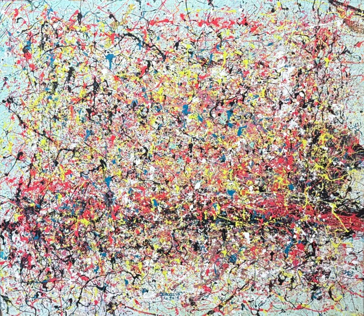 No.#130 绘画, 55.1x63 in