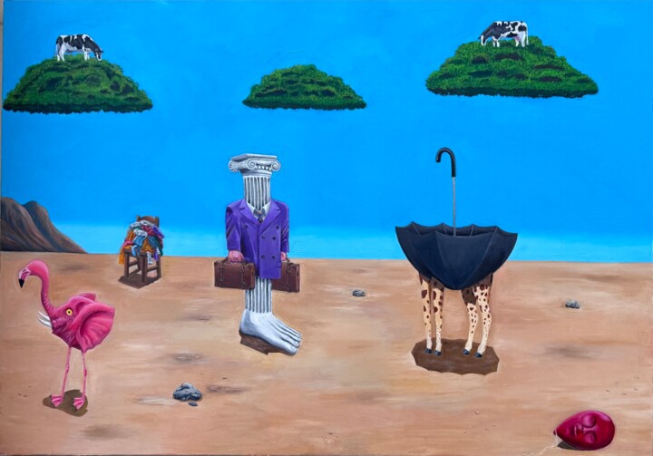Devourer of Time Pintura, 27,6x39,4 in