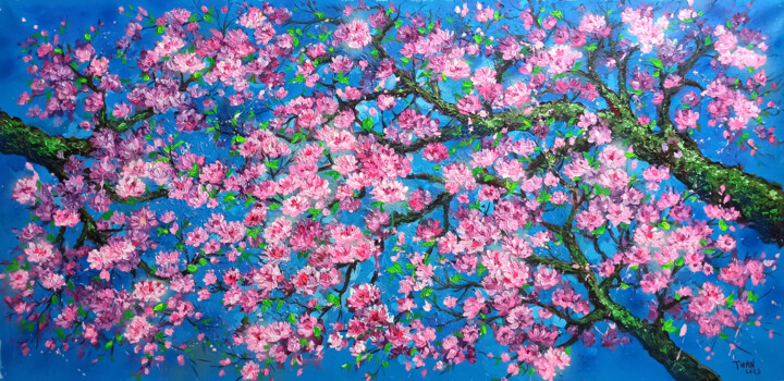 Schilderij,  34,7x70,9 in 