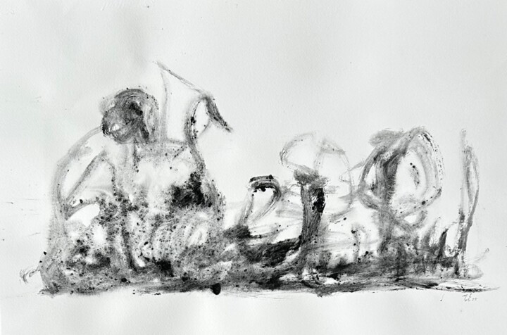 绘画,  19.7x25.6 in 