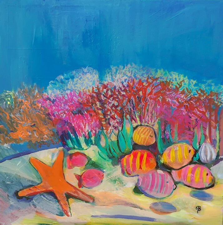Schilderij,  31,5x31,5 in 