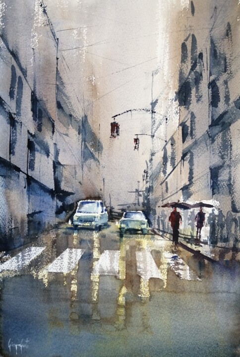 an imaginary city 75 Tablo, 20,9x13,8 in