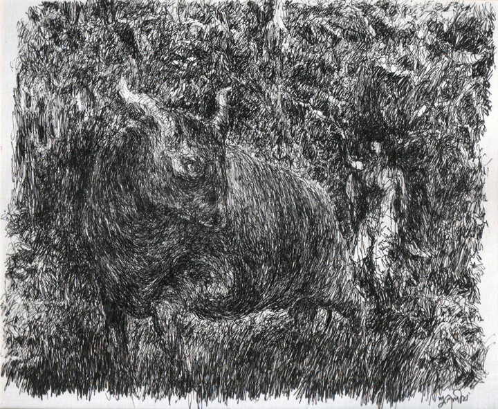 图画,  7.5x9 in 
