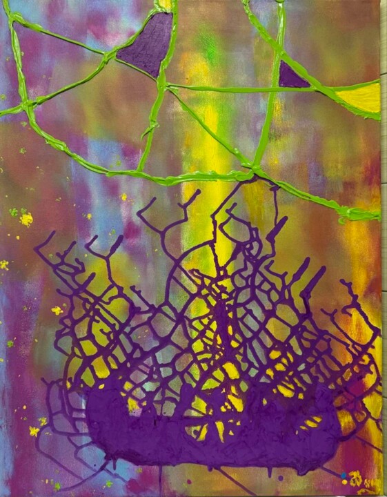 cloud №2 Painting, 35.4x27.6 in
