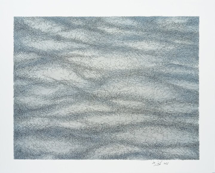 Current, spawning 2. Рисунок, 19,7x22,8 in