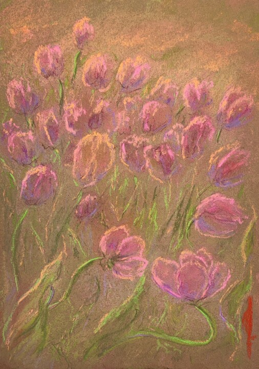 Tulip's Love Рисунок, 8,3x5,9 in