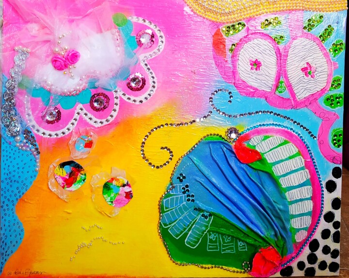 DIFERENTES MOMENTOS 绘画, 21.3x25.6 in