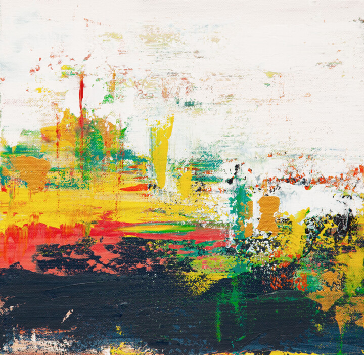 "Ascension 22" başlıklı Tablo Hilary Winfield tarafından, Orijinal sanat, Akrilik Ahşap Sedye çerçevesi üzerine monte edilmiş