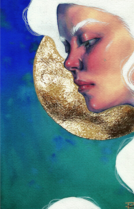 Allá Painting, 9.1x6.1 in