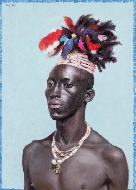 绘画 标题为“Sékou” 由Nicolas Duffaud, 原创艺术品, 油