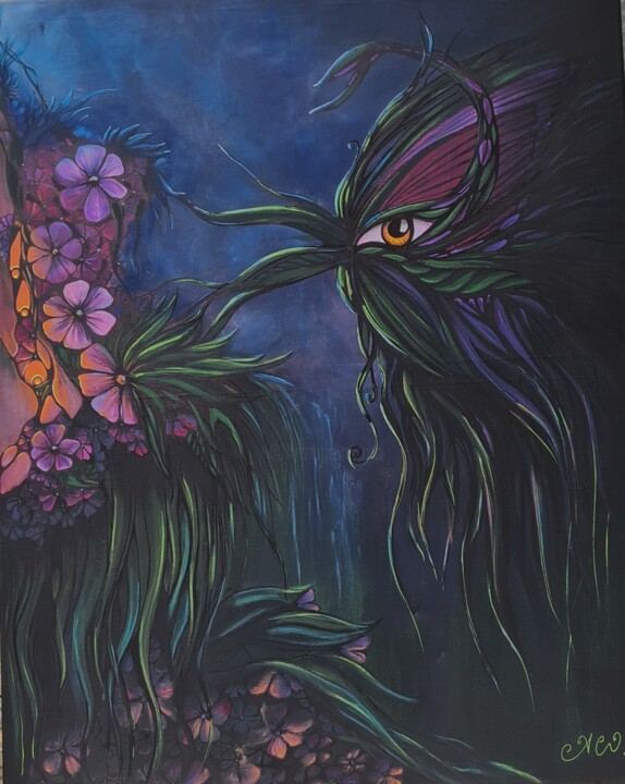 Mysterious Light 绘画, 39.4x31.5 in