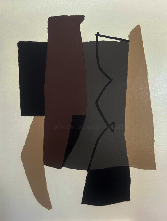 Painting titled "IF YOU WIGGLE I'LL…" by Hou Soon Ming, Original Artwork, Acrylic