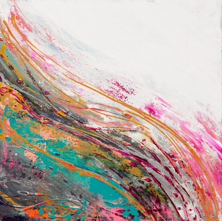 "Edge of Light" başlıklı Tablo Hilary Winfield tarafından, Orijinal sanat, Akrilik Ahşap Sedye çerçevesi üzerine monte edilm…