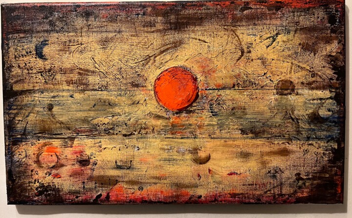 L'INSTANT MAGIQUE Painting, 13x21.3 in