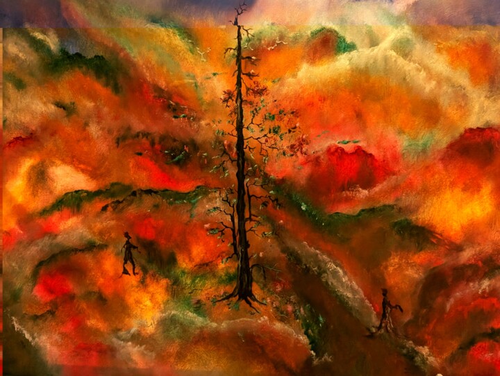 After Avangard, Hypersonic, Pittura, 36x48,2 in