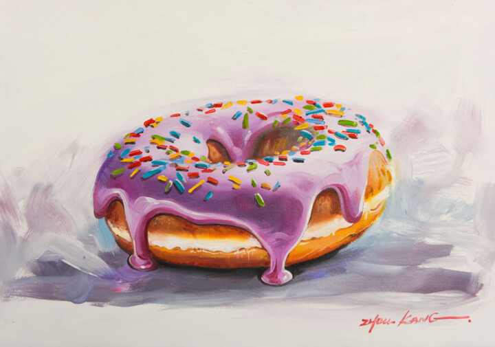 Donut Pintura, 11,8x15,8 in