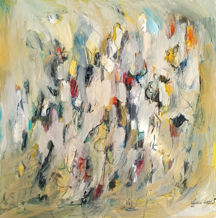 Schilderij,  39,4x39,4 in 