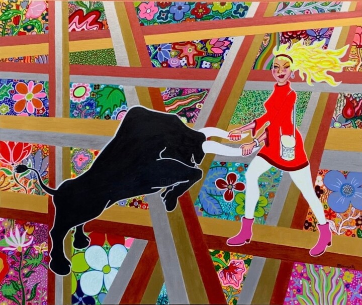WOMEN AT WORK Tablo, 39,4x47,2 in
