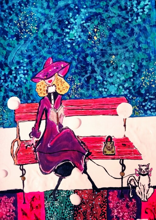 Perfect Day 绘画, 16.5x11.4 in