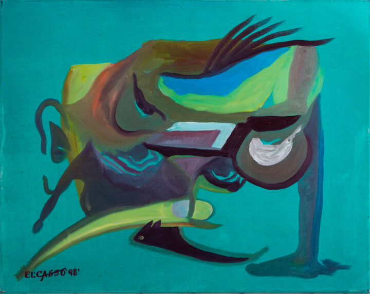 Das Verderben Schilderij, 15,8x19,7 in
