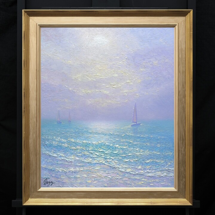 Œuvre présentée encadrée