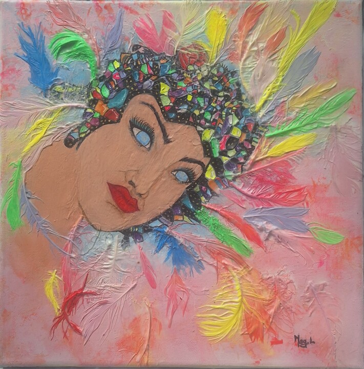 Série Angel : Raihna Картина, 11,8x11,8 in