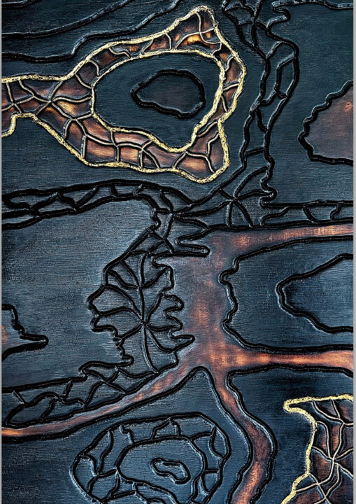 雕塑,  48x32 in 