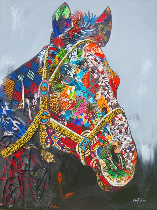 绘画,  36.2x48 in 