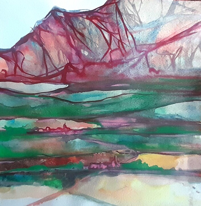 绘画,  11.7x11.7 in 