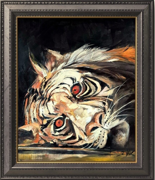 CATNAP 绘画, 23.6x19.7 in