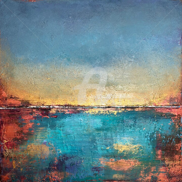 Rêver sa vie en couleurs 绘画, 31.5x31.5 in