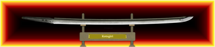 Kotegiri Masamune Feuerrahm 2 数字艺术
