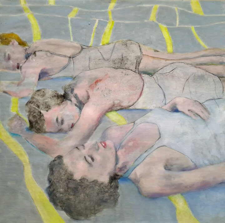 Sisters 8 绘画, 31.5x31.5 in