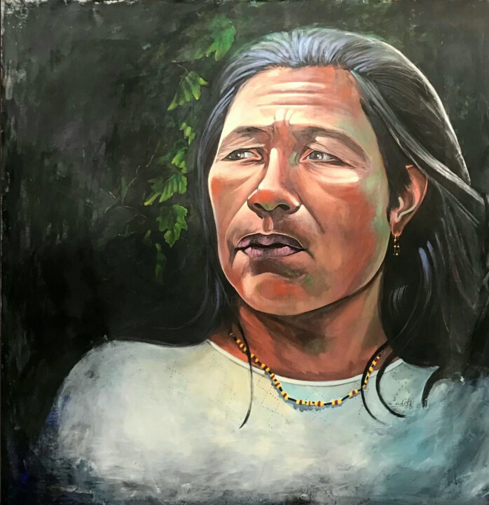 LA BETI 绘画, 78.7x78.7 in