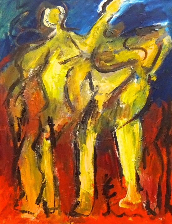 绘画,  35.4x27.6 in 