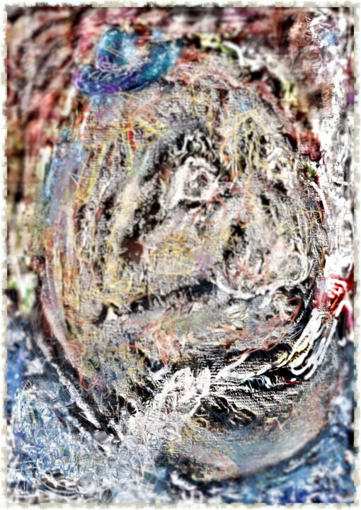 Humpty Dumpty a fait une belle chute… Dijital Sanat, 19x13 in