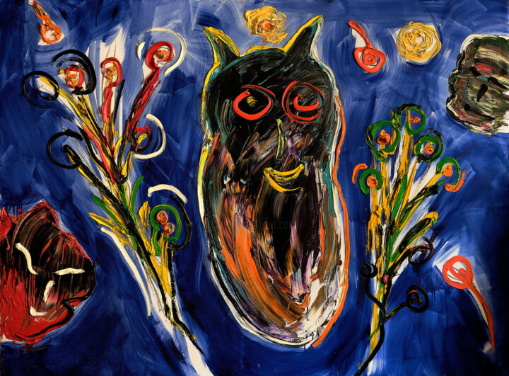 La graine et Le Saint Esprit Schilderij, 47,2x63 in