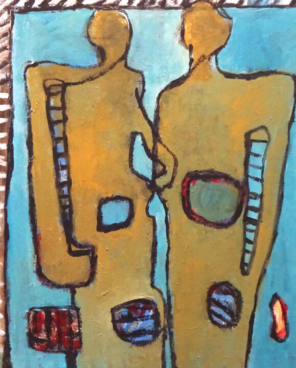 Composition 7048 绘画, 39.4x31.5 in