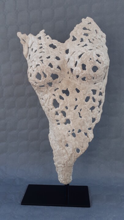 Sculpture titled "Dorothée" by Patrick Neel, Original Artwork, Aluminium